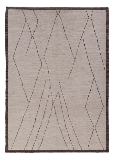 Alfombra bereber 202x293cm - Alfombra de lana