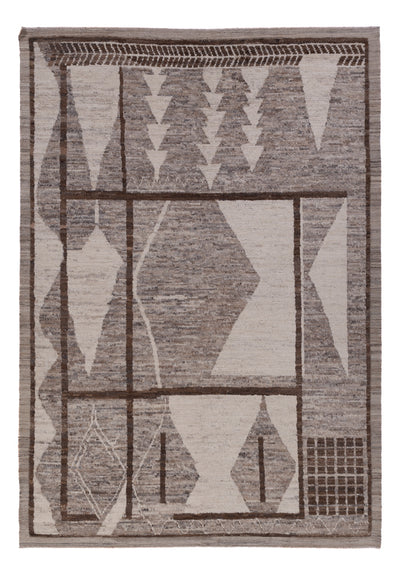 Alfombra bereber 201x296cm - Alfombra de lana