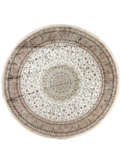 Seda china Alfombra 303x303cm - Alfombra oriental
