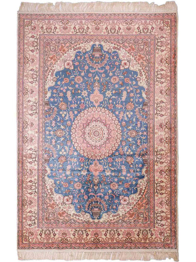 Seda china Alfombra 123x192cm - Alfombra oriental