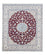 Alfombra Persa - Nain - Real - 290 x 240 cm - rojo