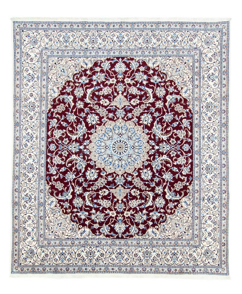 Alfombra Persa - Nain - Real - 290 x 240 cm - rojo