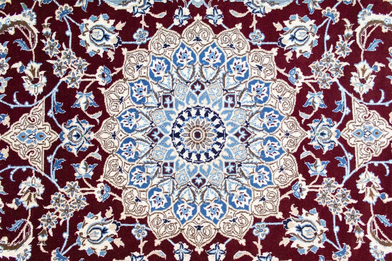 Alfombra Persa - Nain - Real - 290 x 240 cm - rojo