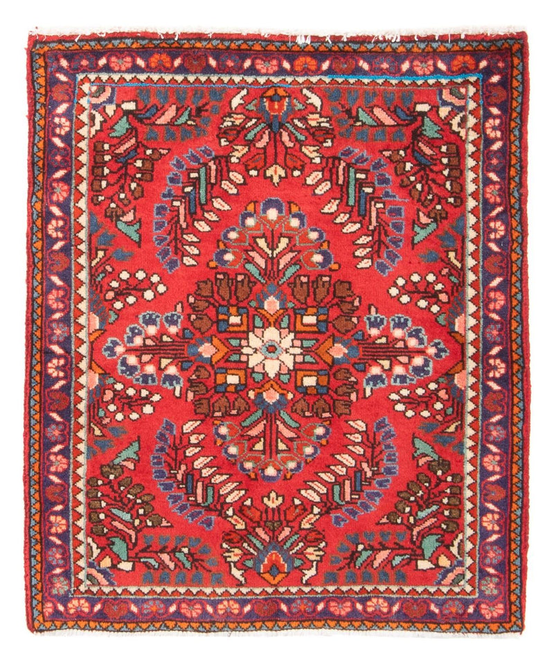Alfombra persa - Nómada - 81 x 63 cm - rojo