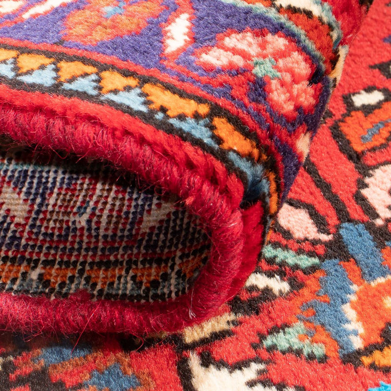 Alfombra persa - Nómada - 81 x 63 cm - rojo