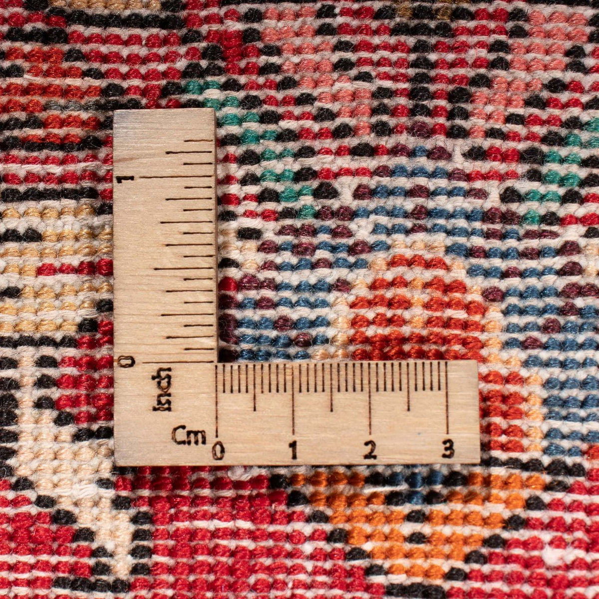 Alfombra persa - Nómada - 81 x 63 cm - rojo