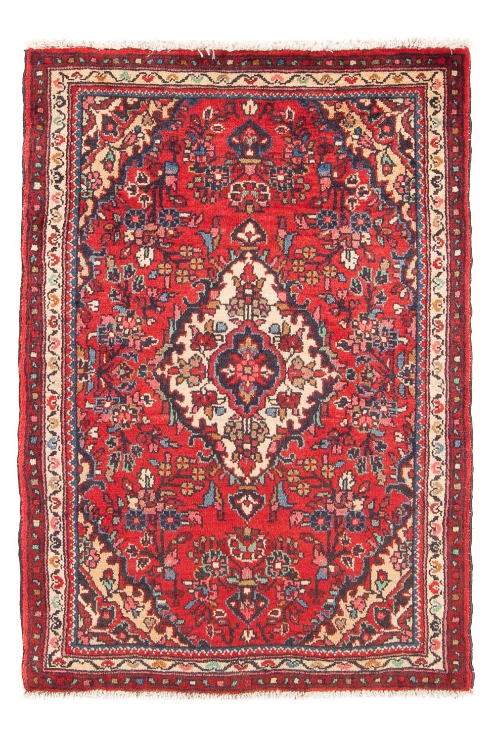 Alfombra persa - Clásica - 95 x 65 cm - rojo