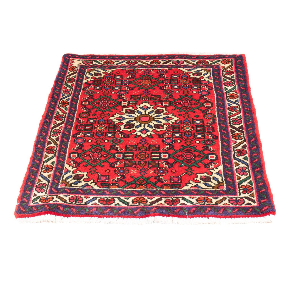 Alfombra persa - Nómada - 98 x 68 cm - rojo