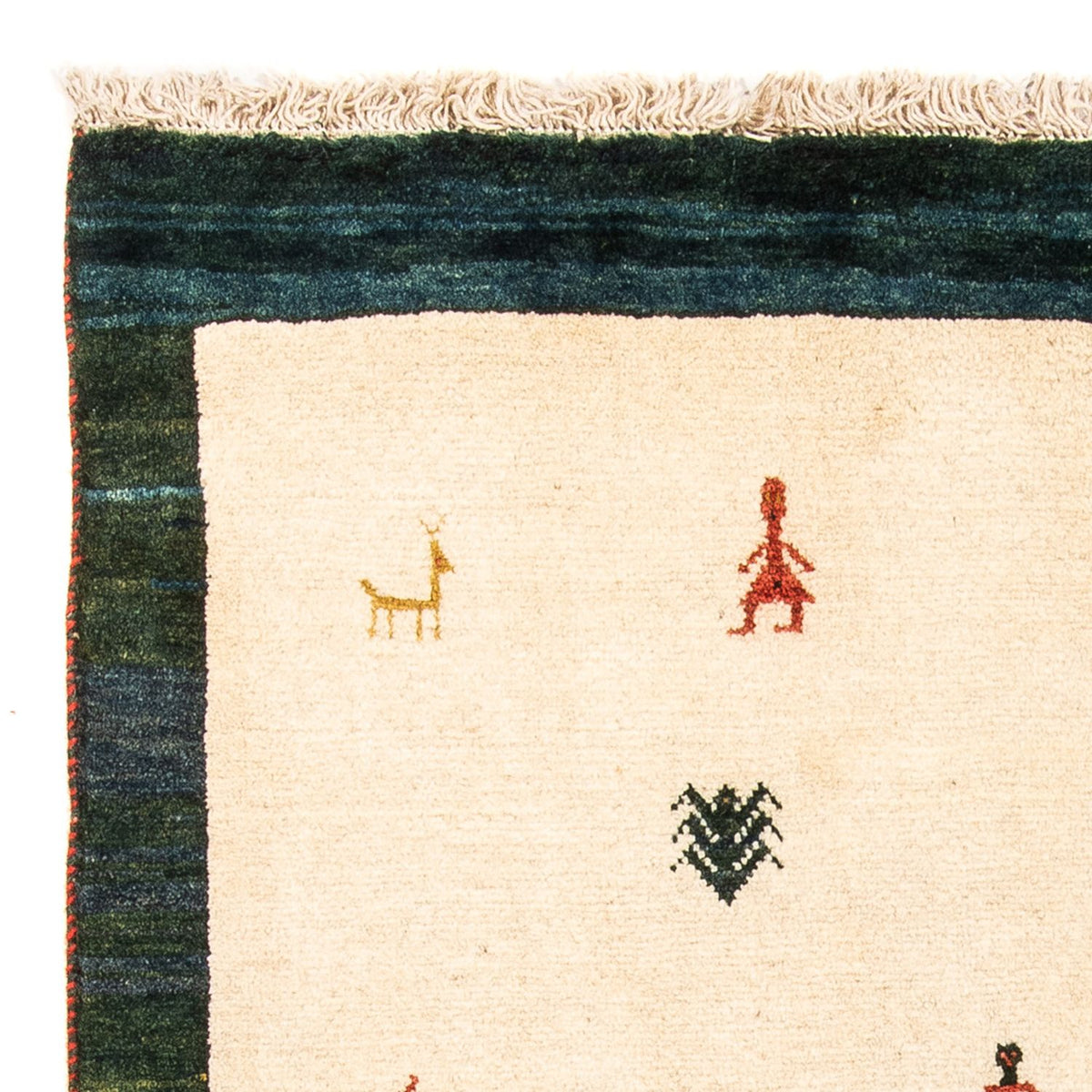 Alfombra Gabbeh - Persa - 152 x 100 cm - multicolor