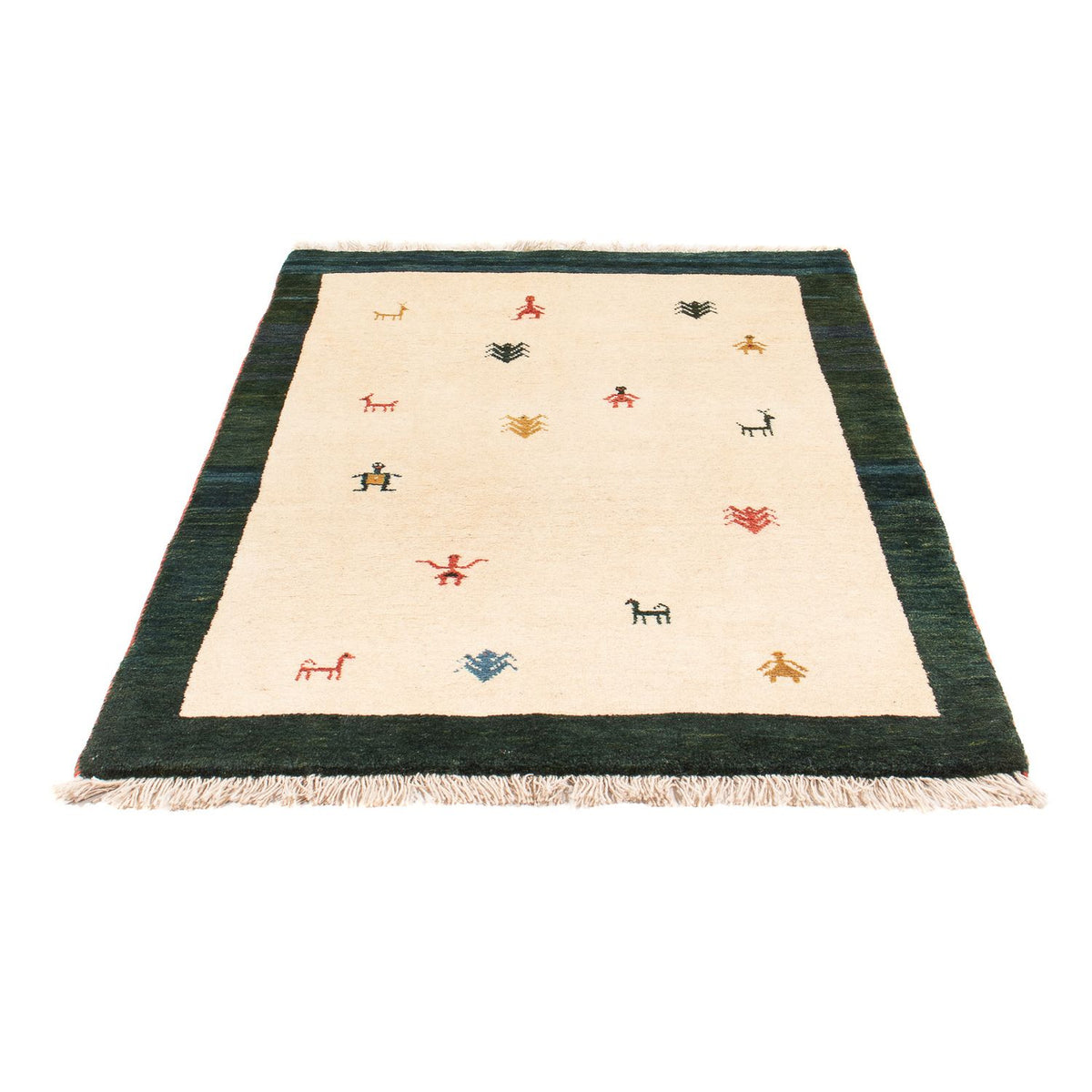 Alfombra Gabbeh - Persa - 152 x 100 cm - multicolor