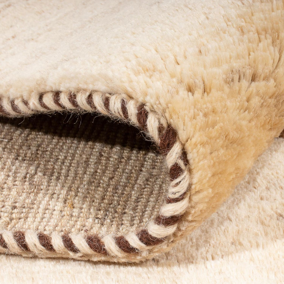 Alfombra bereber - 203 x 164 cm - beige