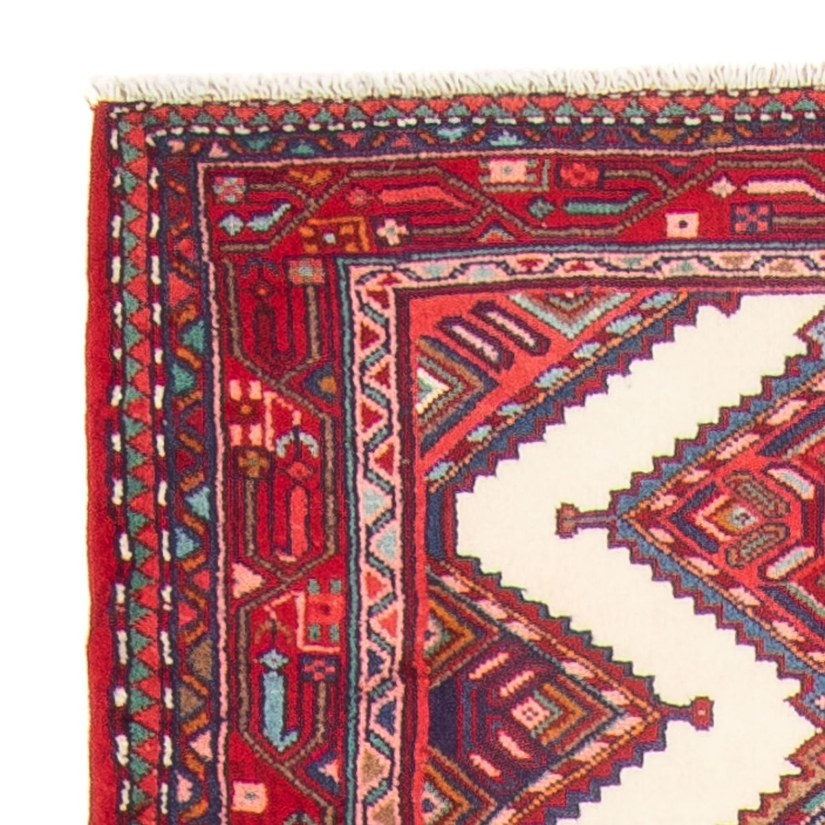 Alfombra de pasillo Alfombra persa - Nómada - 309 x 85 cm - beige