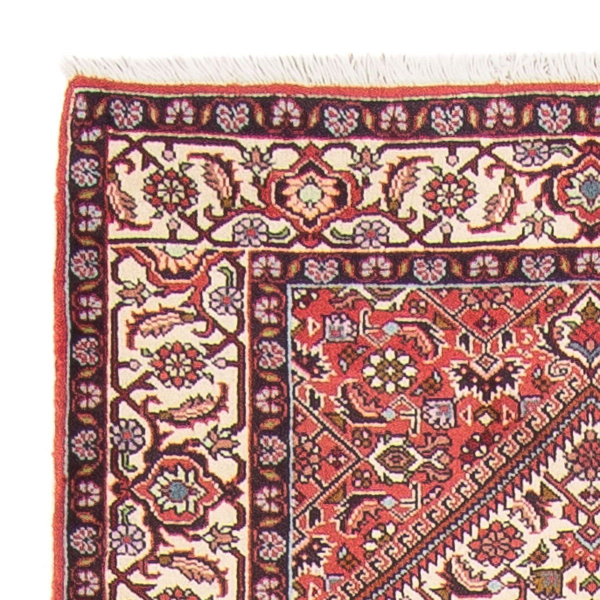 Alfombra de pasillo Alfombra persa - Bidjar - 270 x 82 cm - rojo