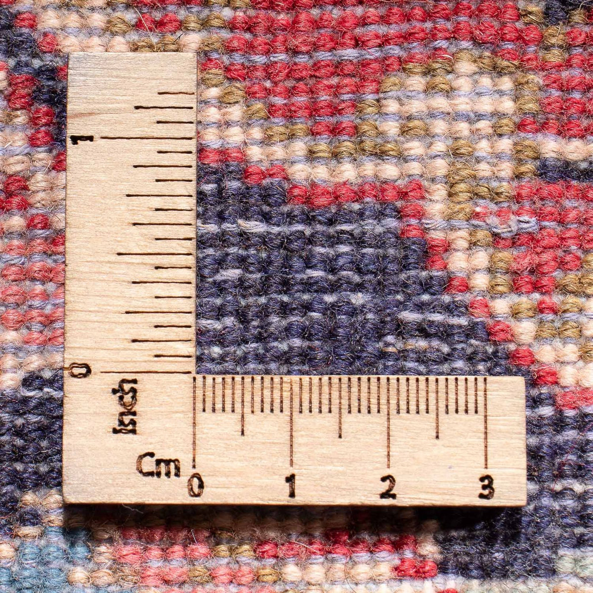 Alfombra de pasillo Alfombra persa - Keshan - 194 x 80 cm - rojo