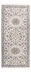 Alfombra de pasillo Alfombra Persa - Nain - Real - 210 x 82 cm - beige