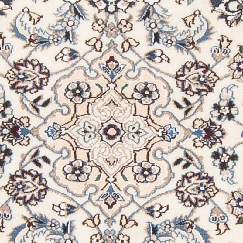 Alfombra de pasillo Alfombra Persa - Nain - Real - 210 x 82 cm - beige