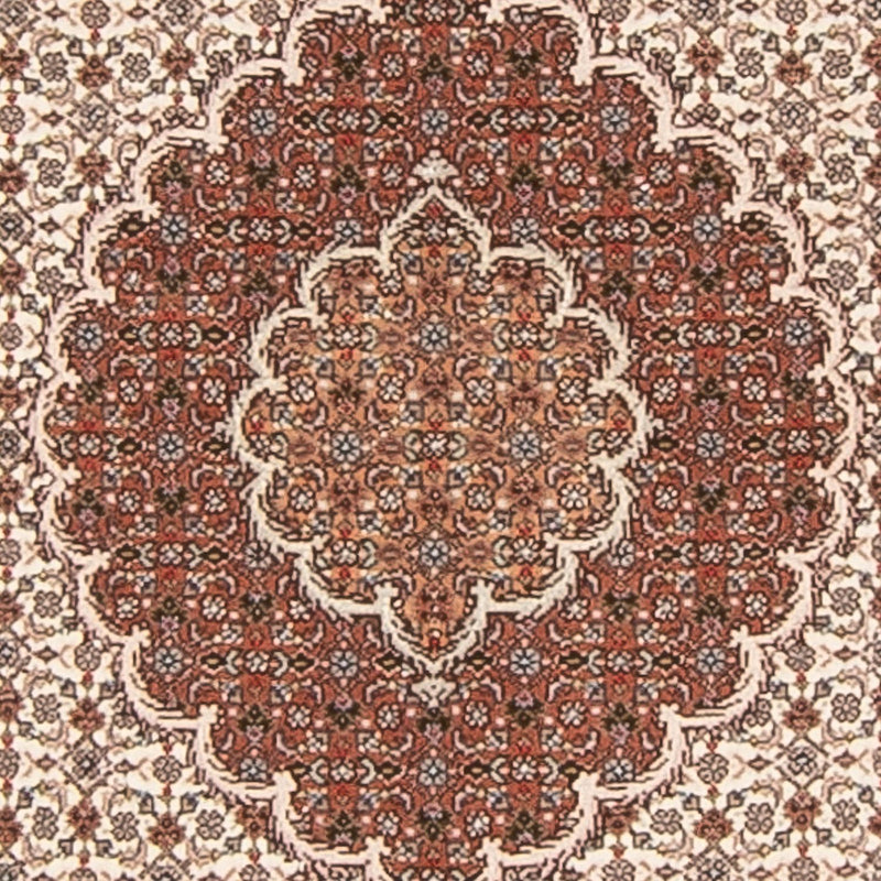 Alfombra de pasillo Alfombra Persa - Tabriz - Real - 212 x 82 cm - beige