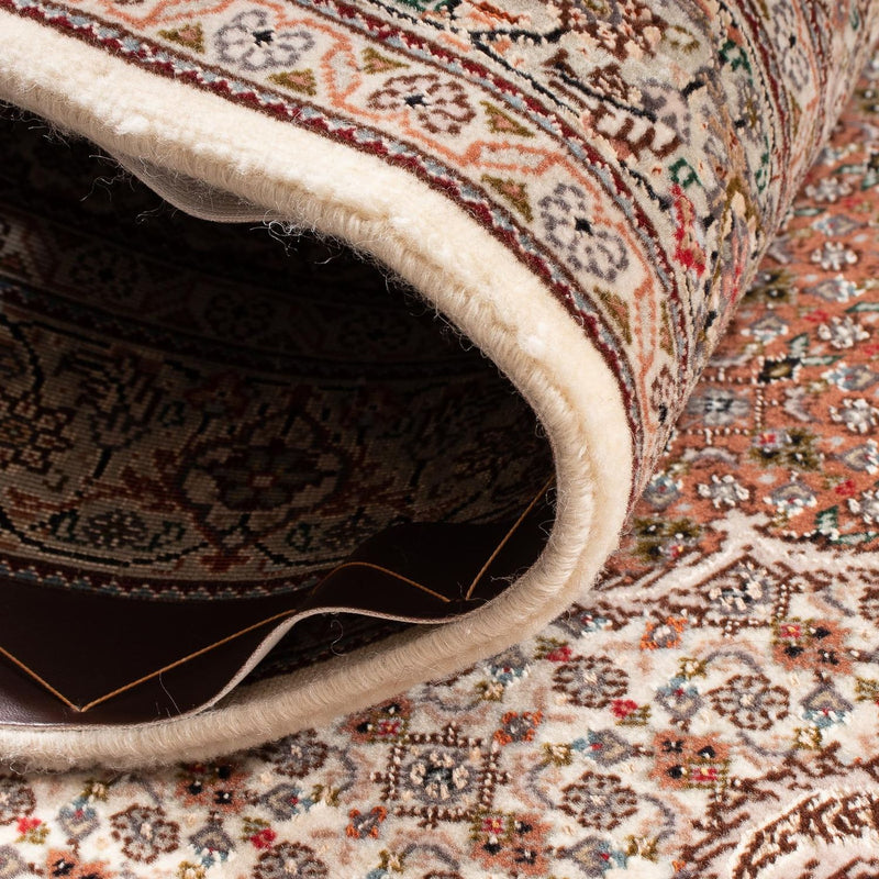 Alfombra de pasillo Alfombra Persa - Tabriz - Real - 212 x 82 cm - beige