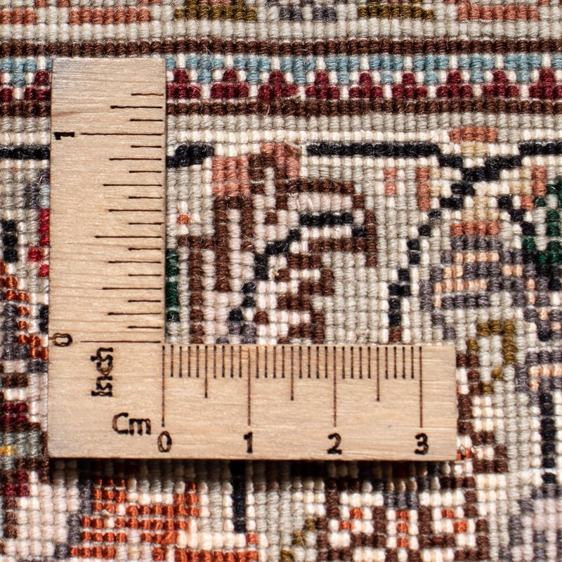 Alfombra de pasillo Alfombra Persa - Tabriz - Real - 212 x 82 cm - beige
