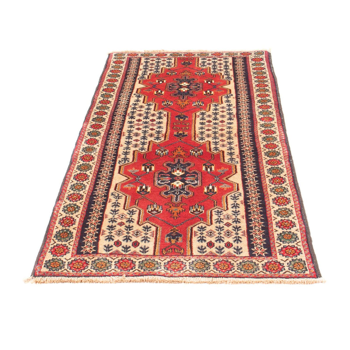 Alfombra de pasillo Alfombra persa - Clásica - 180 x 79 cm - rojo