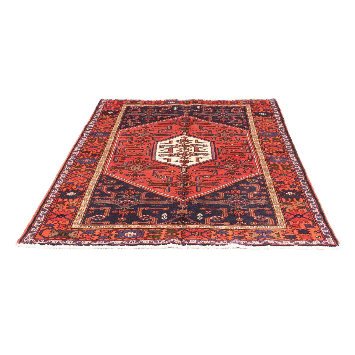 Alfombra persa - Nómada - 194 x 131 cm - rojo