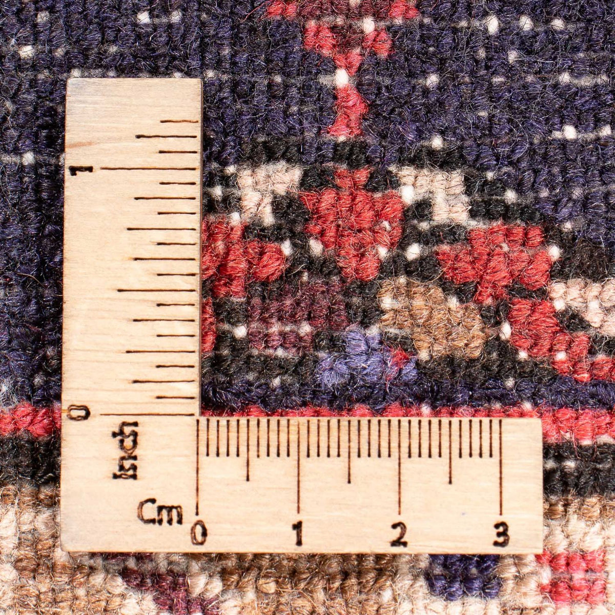 Alfombra persa - Nómada - 194 x 131 cm - rojo