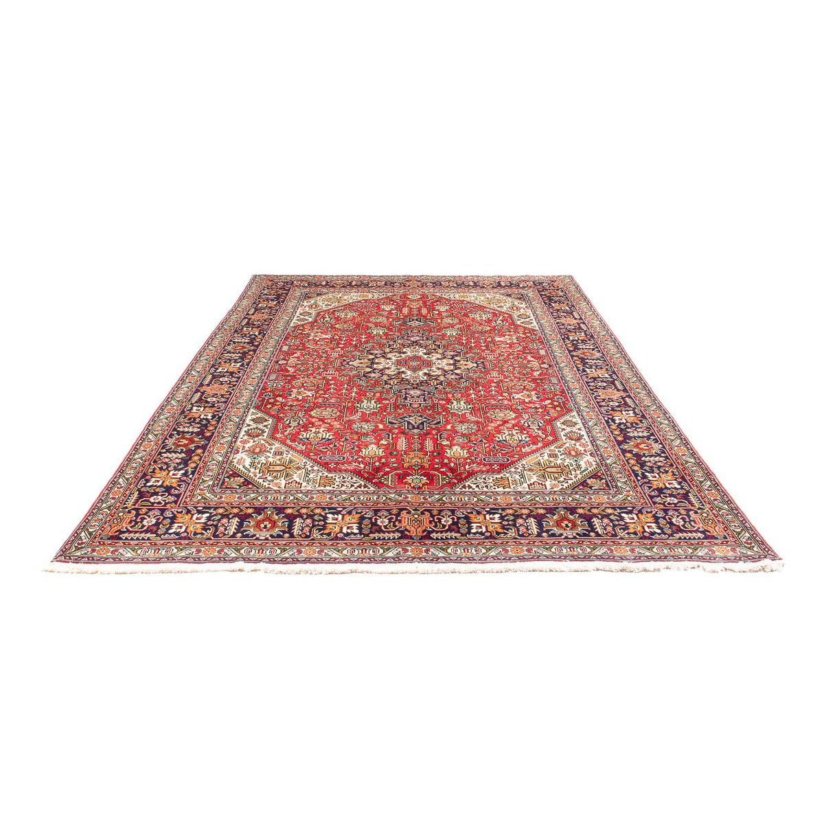 Alfombra persa - Tabriz - 302 x 200 cm - rojo