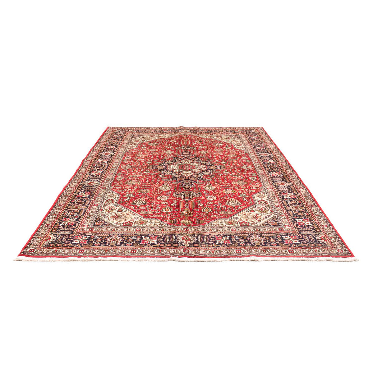Alfombra persa - Tabriz - 300 x 195 cm - rojo