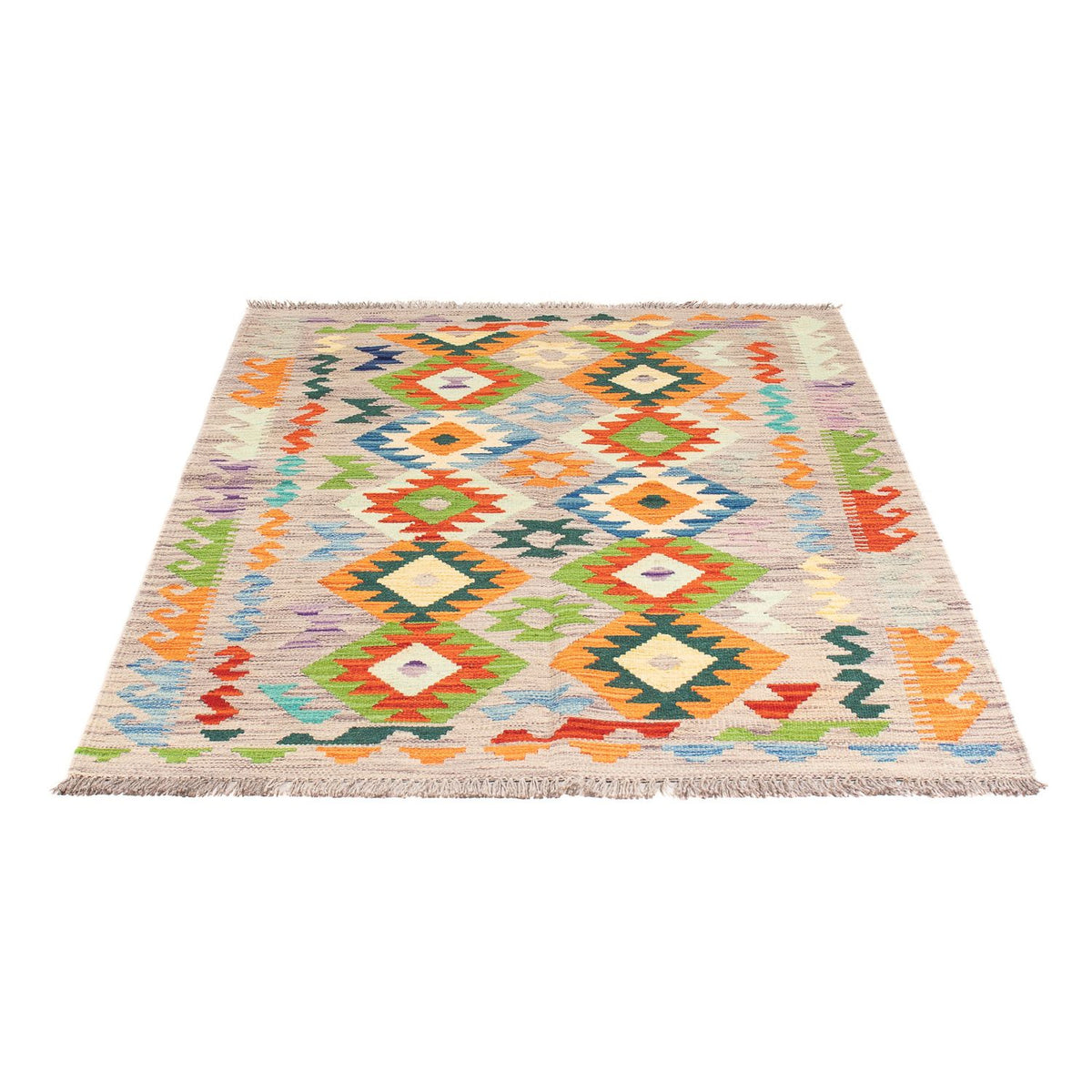 Alfombra Kelim - Oriental - 146 x 99 cm - multicolor