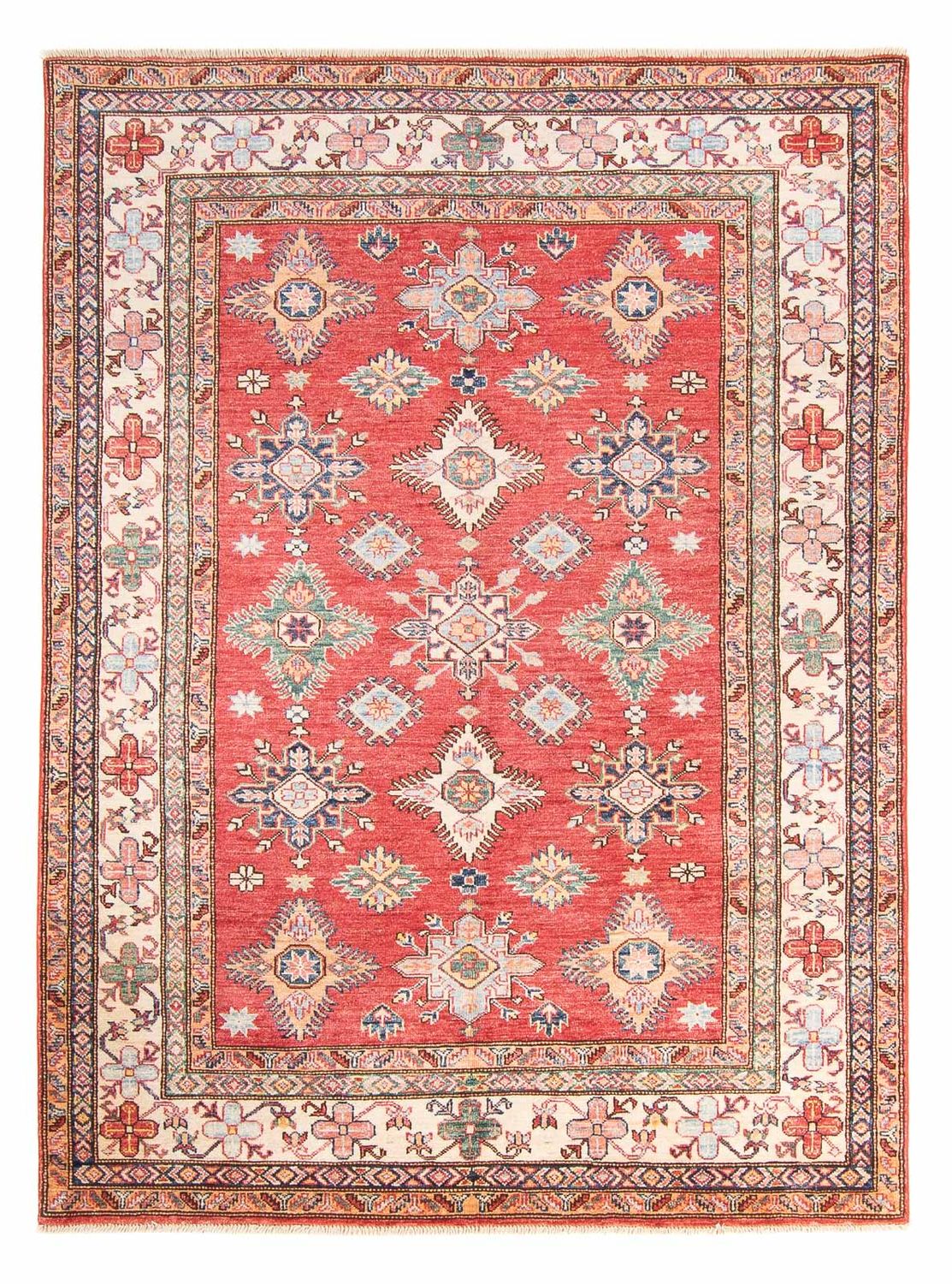 Alfombra Ziegler - Kazak - 207 x 148 cm - rojo