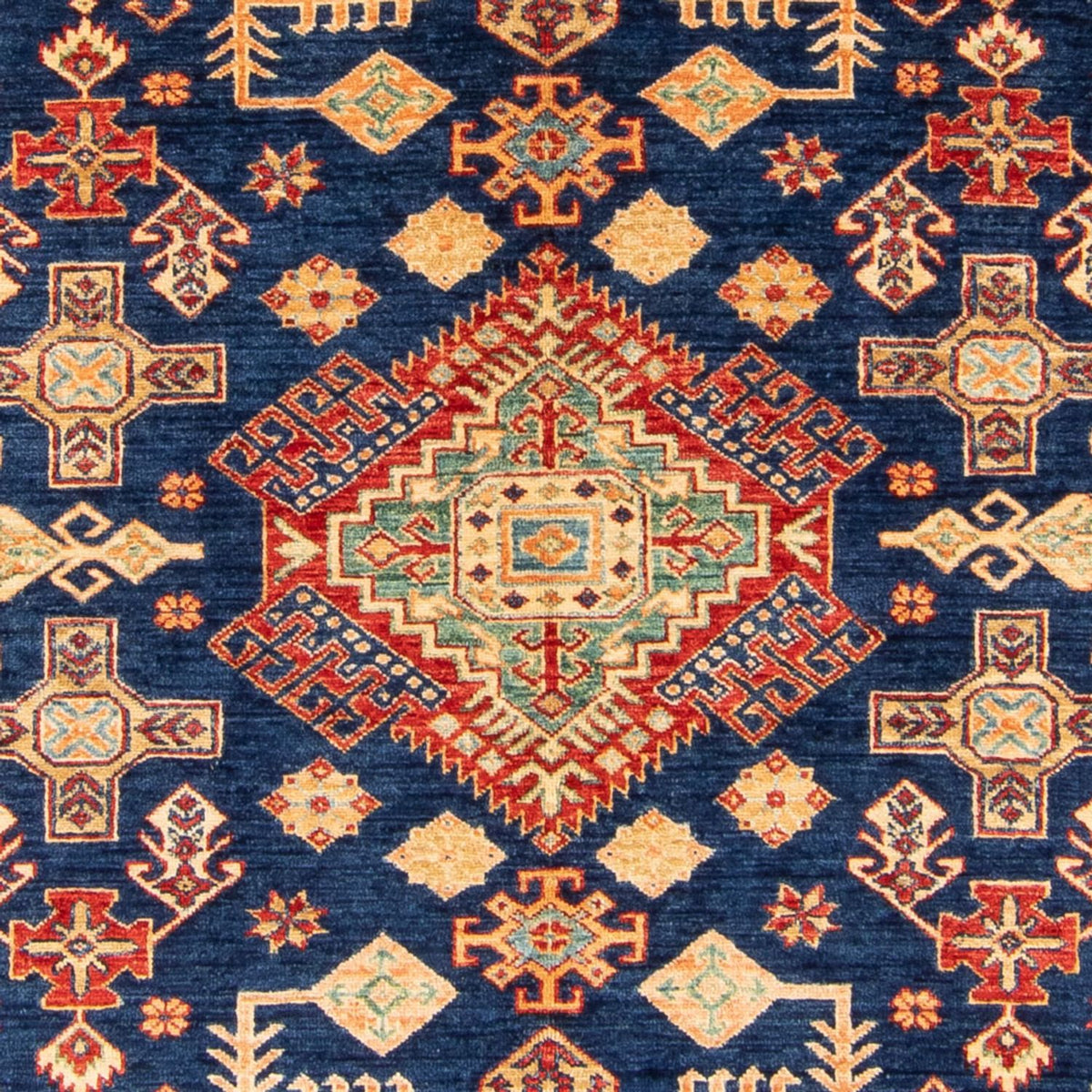 Alfombra Ziegler - Kazak - 242 x 165 cm - azul oscuro