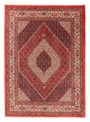 Alfombra persa - Bidjar - 240 x 175 cm - rojo