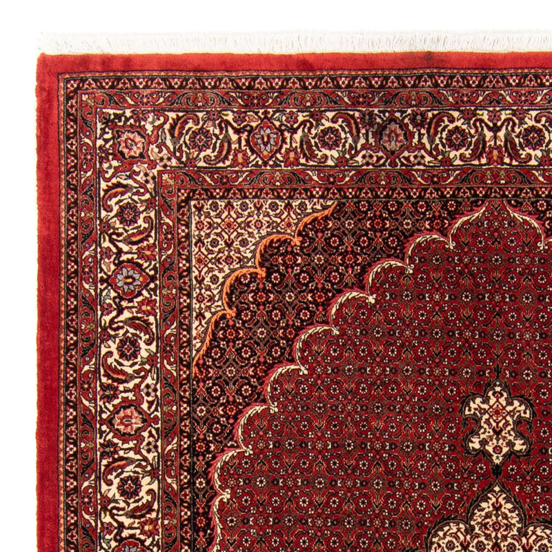 Alfombra persa - Bidjar - 234 x 168 cm - rojo