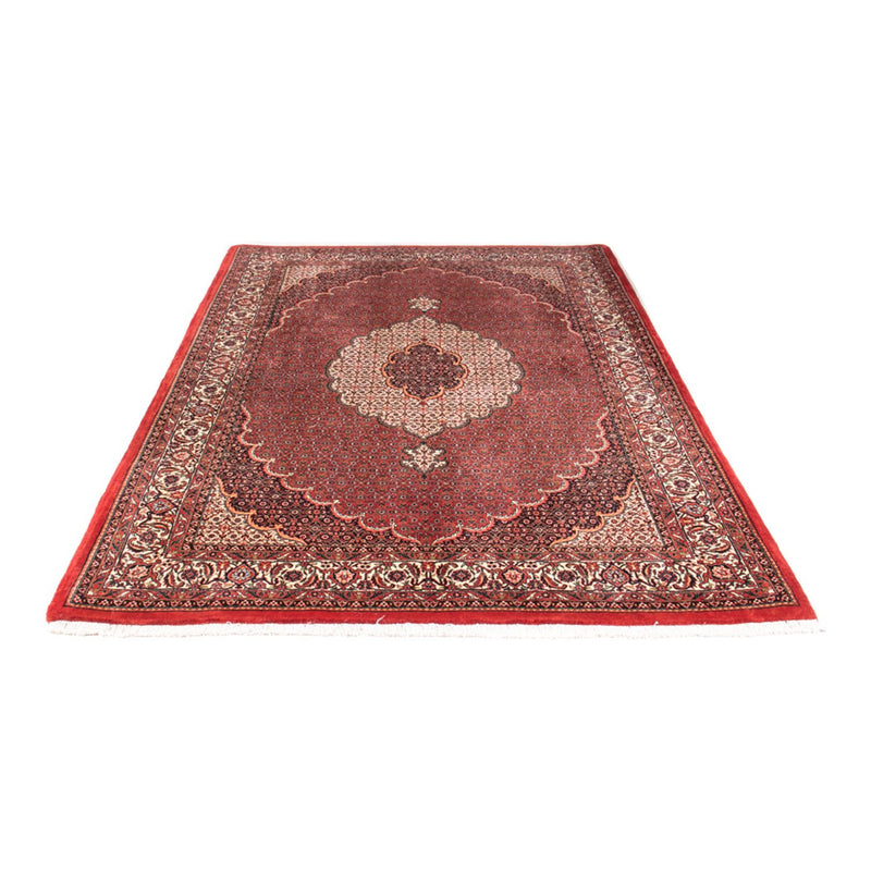 Alfombra persa - Bidjar - 234 x 168 cm - rojo