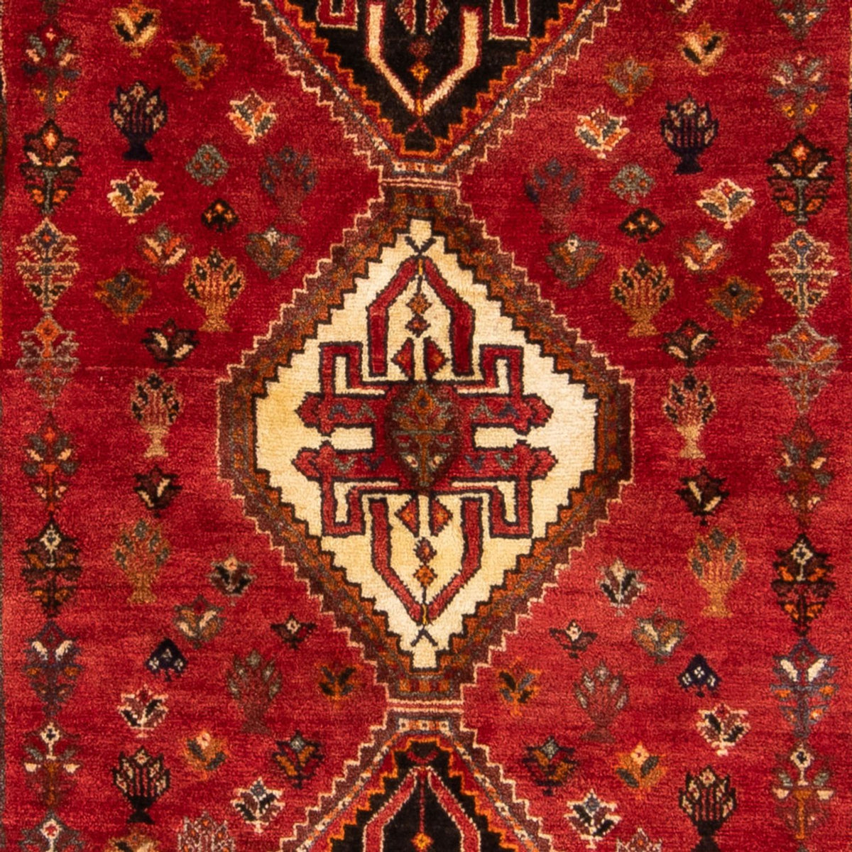Alfombra de pasillo Alfombra persa - Nómada - 181 x 102 cm - rojo