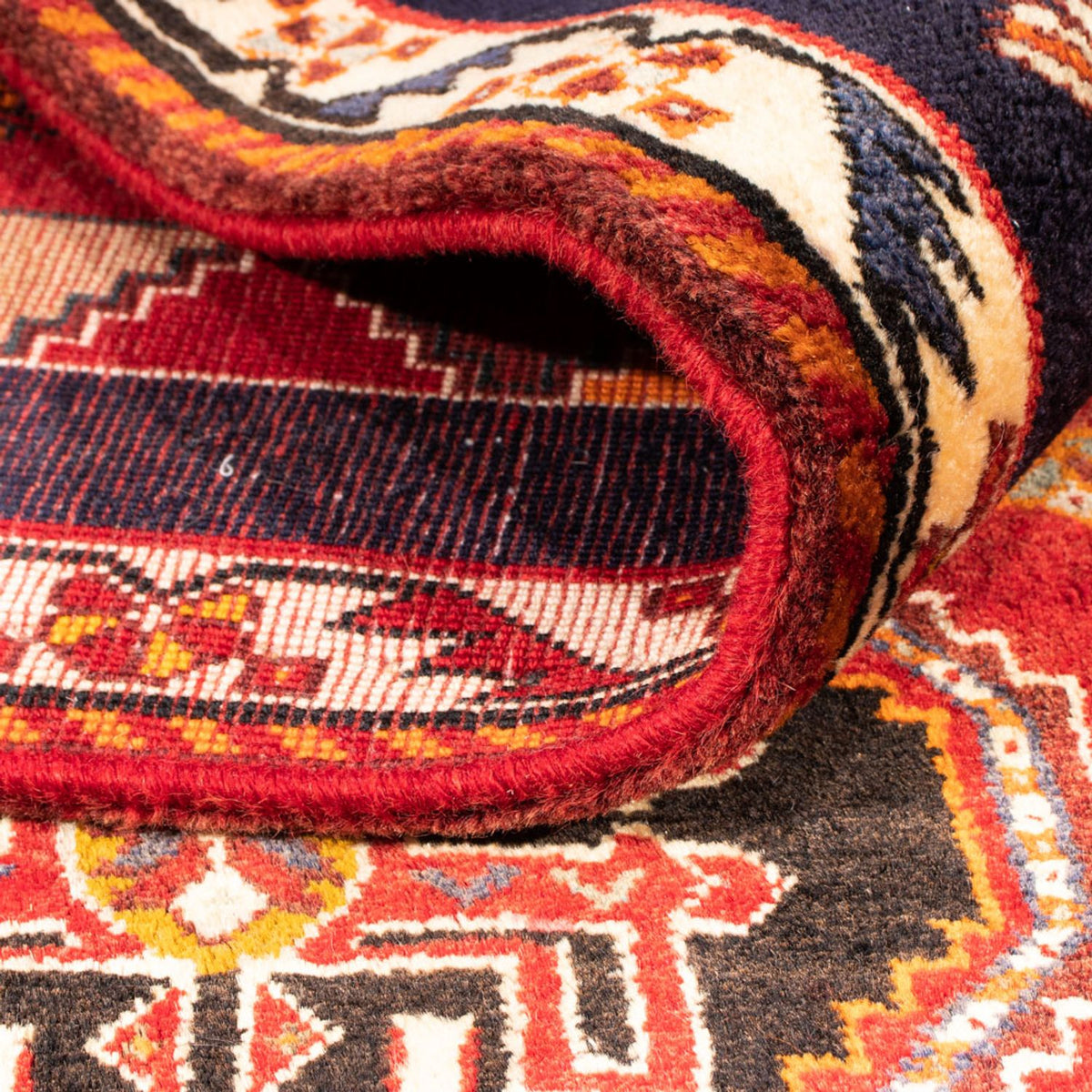 Alfombra de pasillo Alfombra persa - Nómada - 181 x 102 cm - rojo
