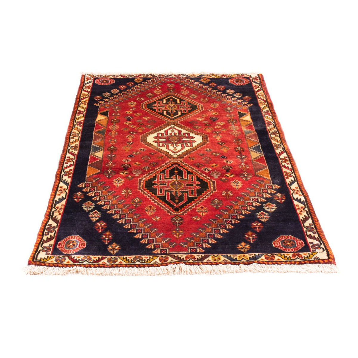 Alfombra de pasillo Alfombra persa - Nómada - 181 x 102 cm - rojo
