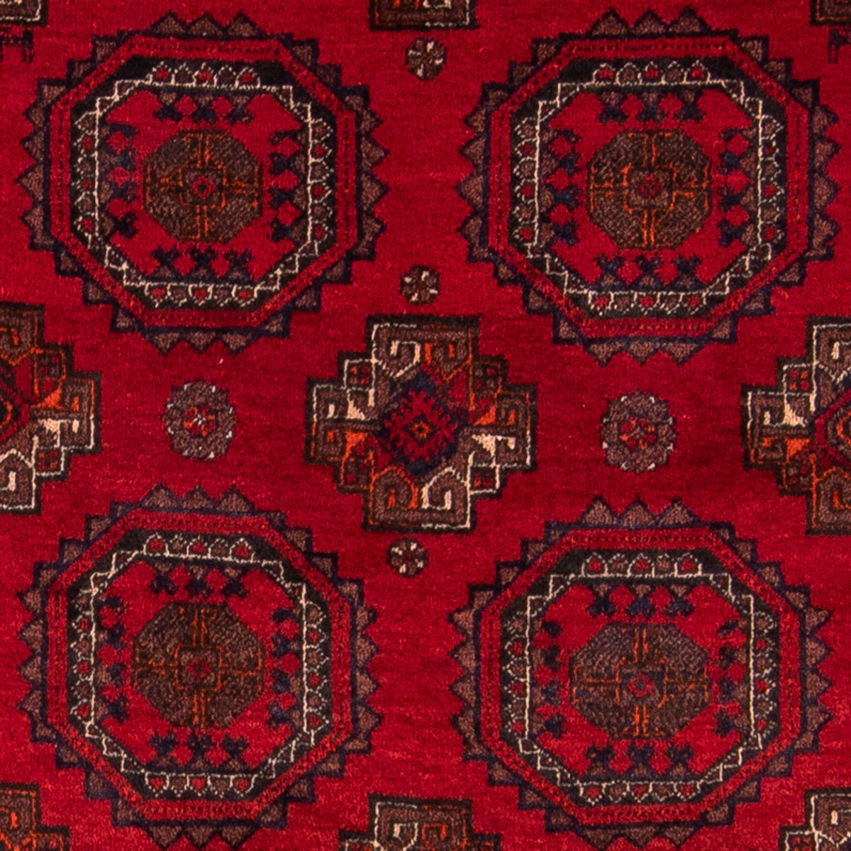 Alfombra de pasillo Alfombra Belutsch - 190 x 100 cm - rojo
