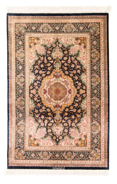 Qom seda Alfombra 102x152cm - Alfombra persa