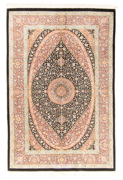 Qom seda Alfombra 101x154cm - Alfombra persa