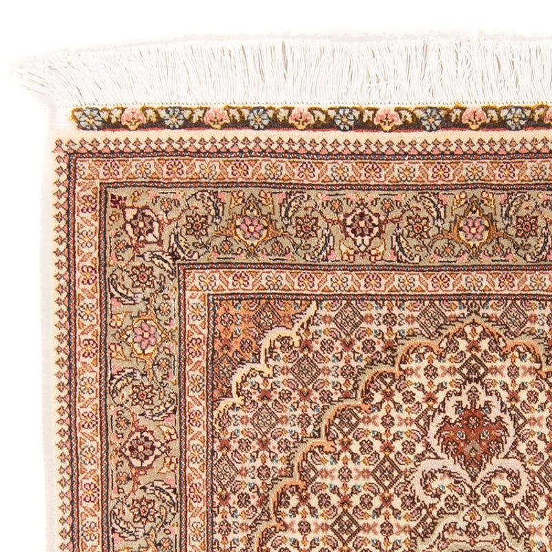 Alfombra Persa - Tabriz - Real - 130 x 75 cm - beige