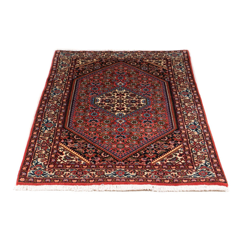 Alfombra persa - Bidjar - 156 x 86 cm - rojo