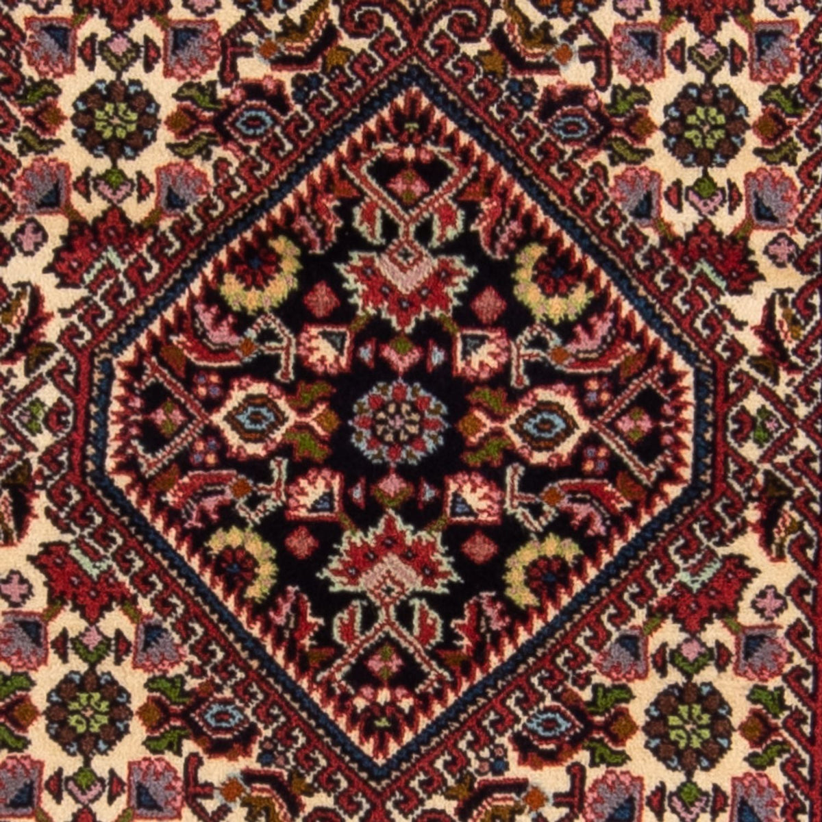 Alfombra persa - Bidjar - 160 x 80 cm - beige