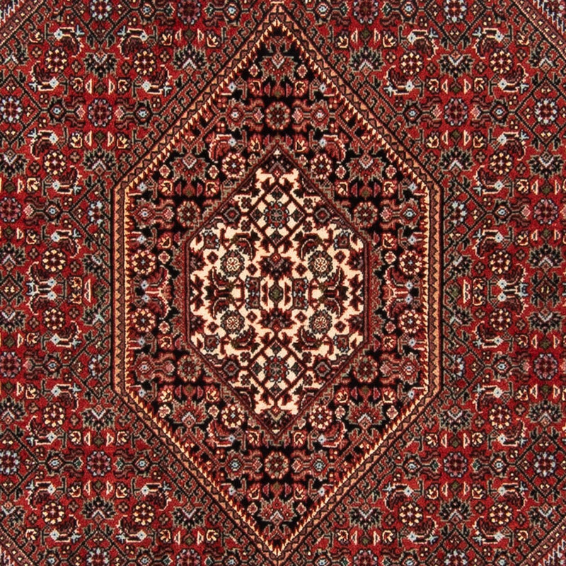 Alfombra persa - Bidjar - 140 x 92 cm - rojo