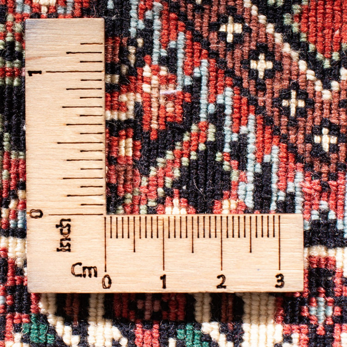 Alfombra persa - Bidjar - 140 x 92 cm - rojo