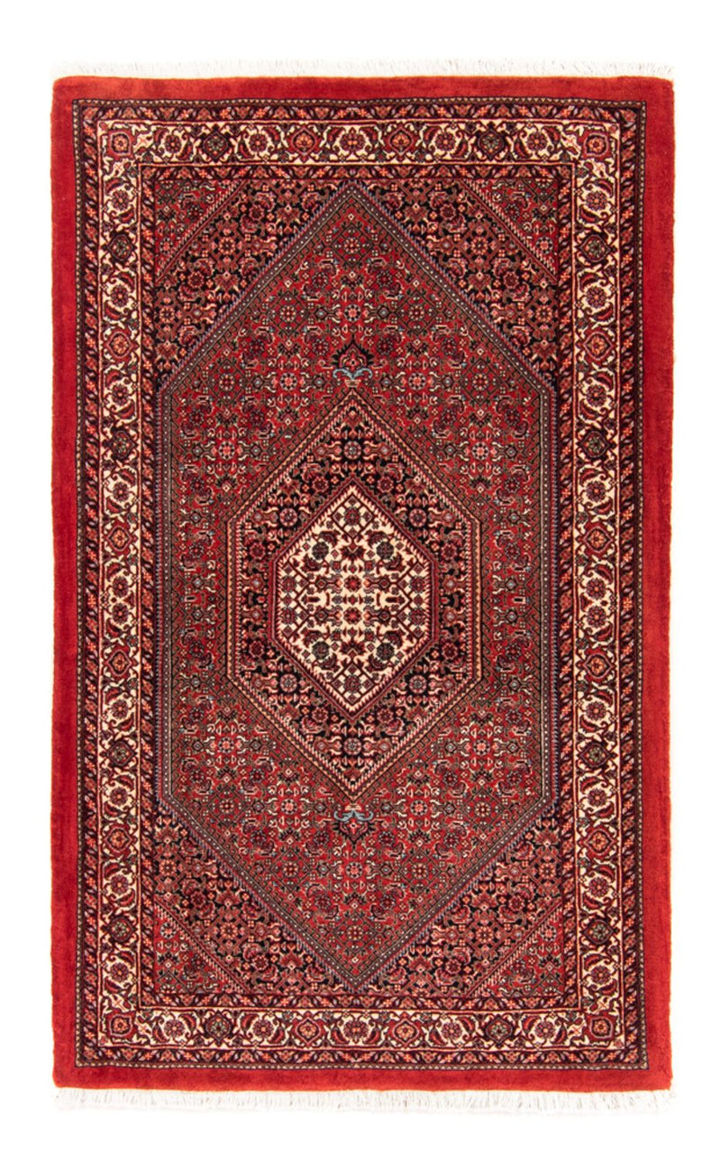 Alfombra persa - Bidjar - 150 x 90 cm - rojo