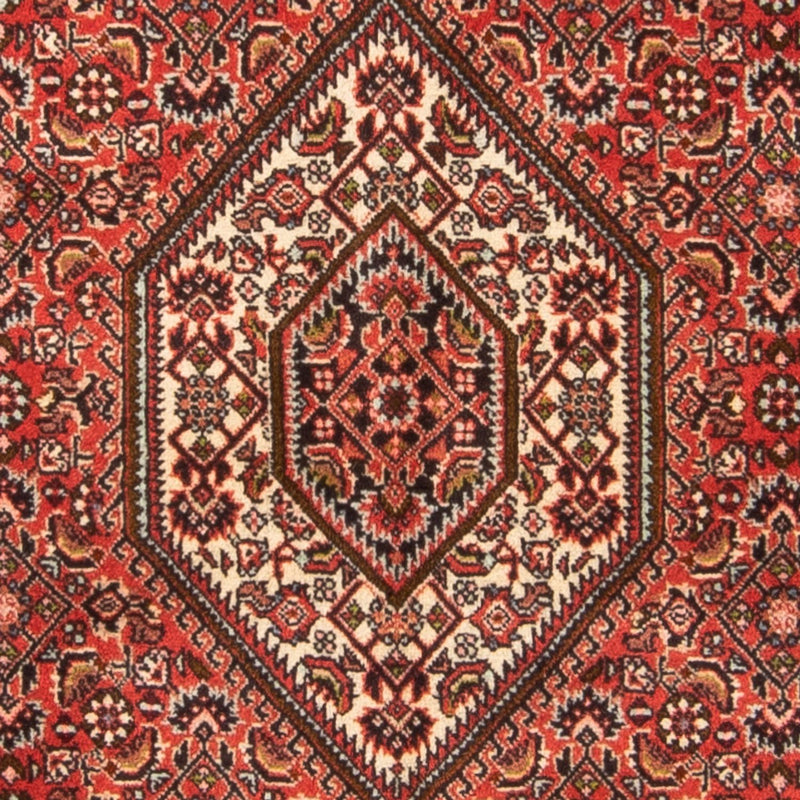 Alfombra persa - Bidjar - 137 x 81 cm - rojo