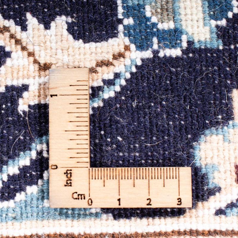 Alfombra Persa - Nain - Real - 150 x 100 cm - azul oscuro