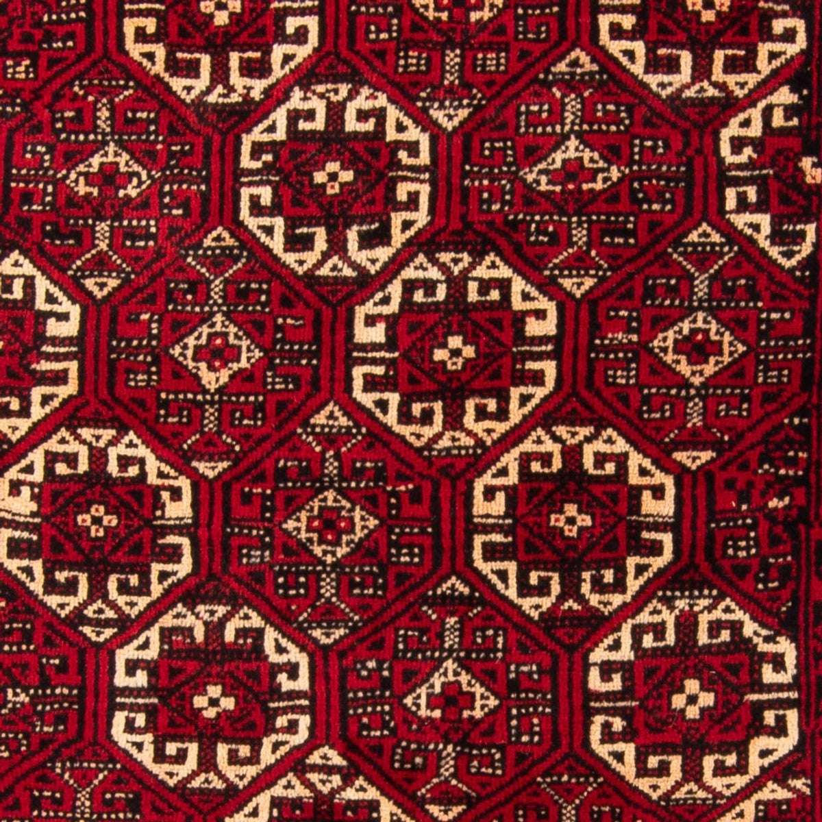 Alfombra de pasillo Alfombra Belutsch - 190 x 99 cm - rojo