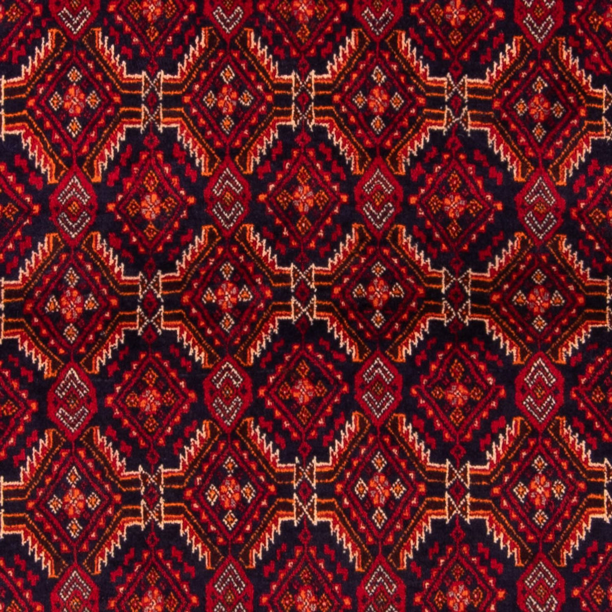 Alfombra Belutsch - 167 x 93 cm - rojo